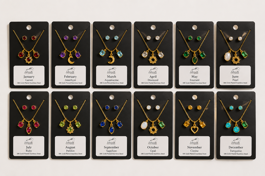 Birthstone Jewelry Set